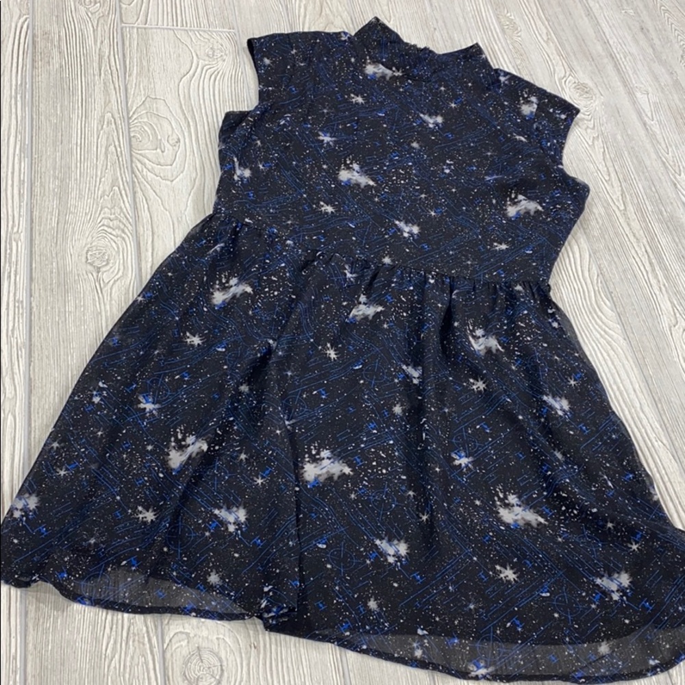 Star Wars Black tie fighter space dress - sz XL